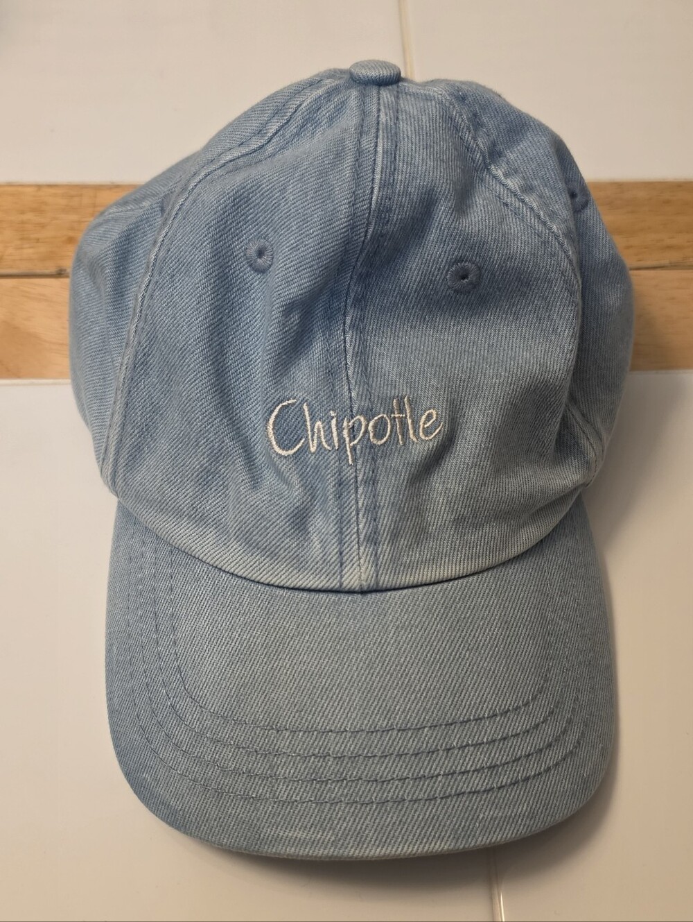 Chipotle Denim Wash Baseball Hat
